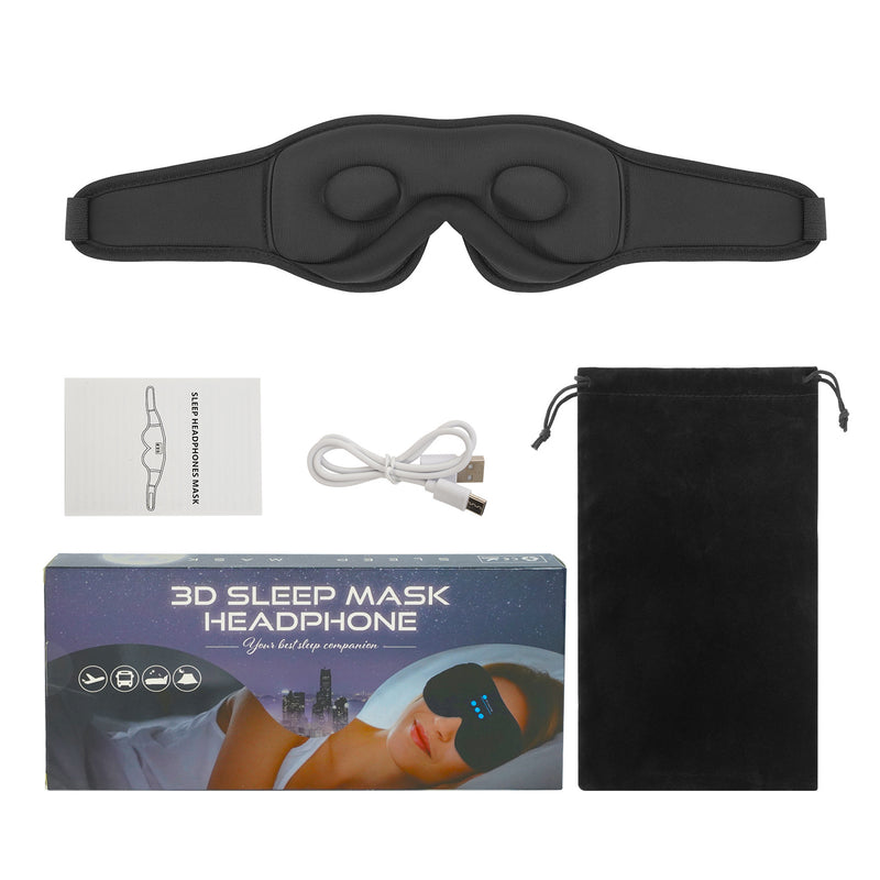 Masque de Nuit Bluetooth à Écouteurs Intégrés