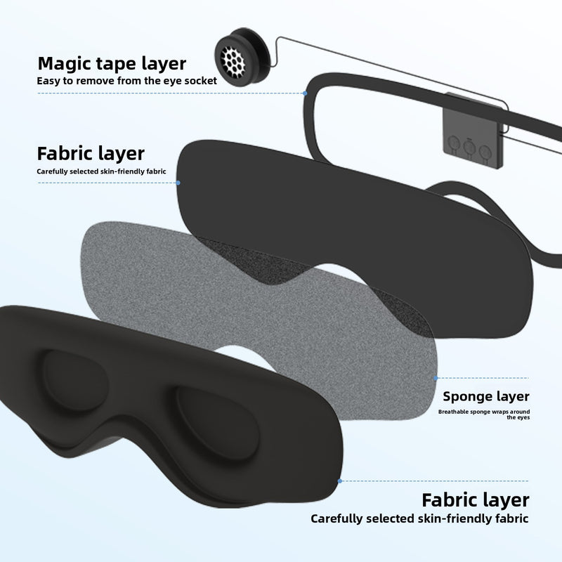 Masque de Nuit Bluetooth à Écouteurs Intégrés
