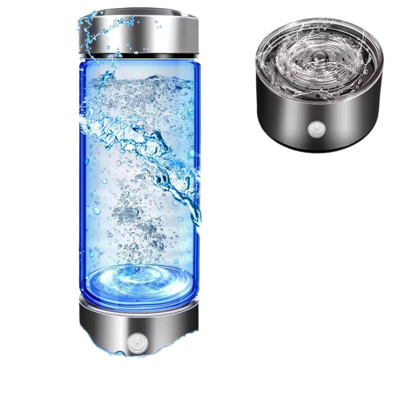 Bouteille ioniseur d'eau portable accessible