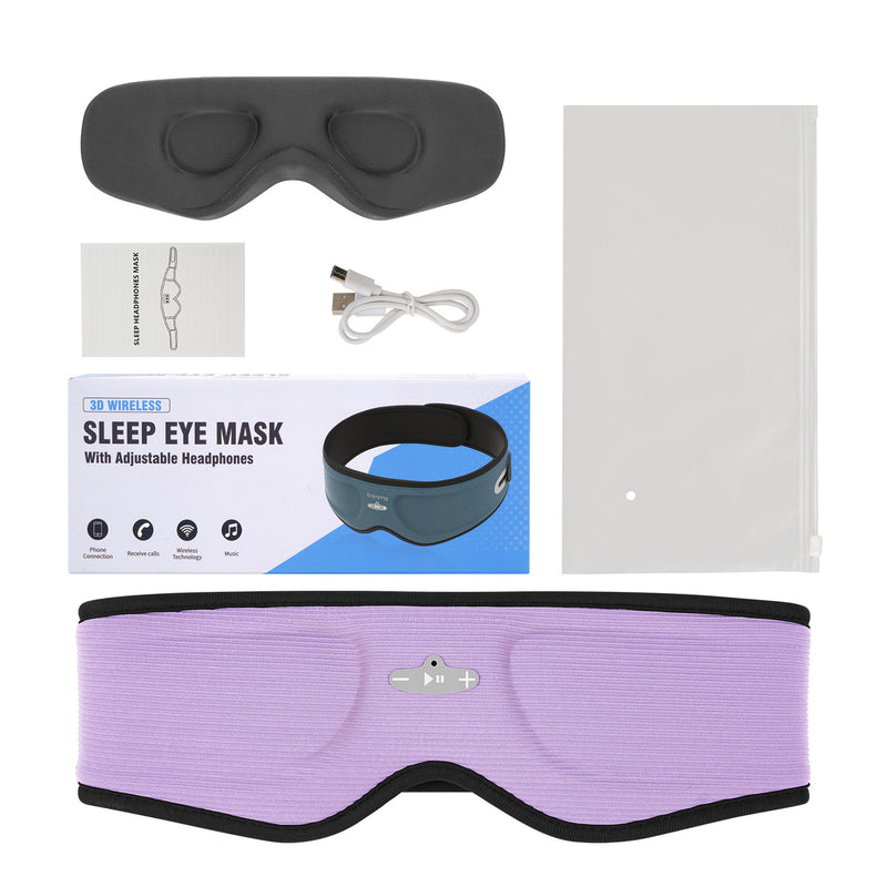Masque de Nuit Bluetooth à Écouteurs Intégrés