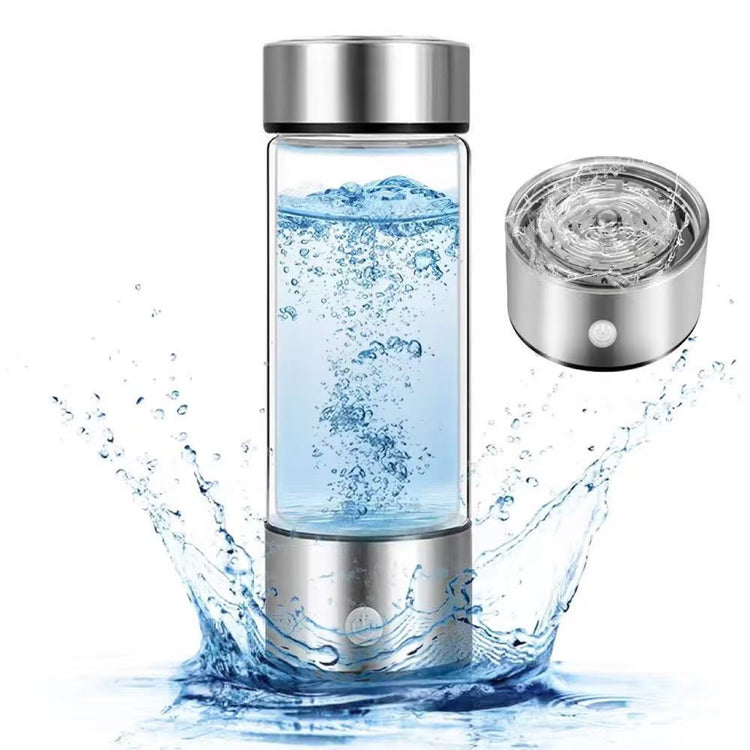 Bouteille ioniseur d'eau portable accessible