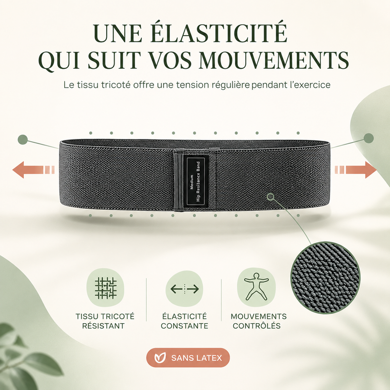 Bande de résistance fitness polyvalente