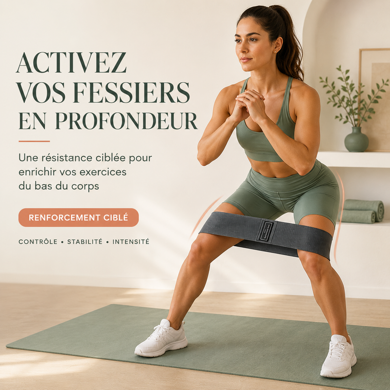 Bande de résistance fitness polyvalente