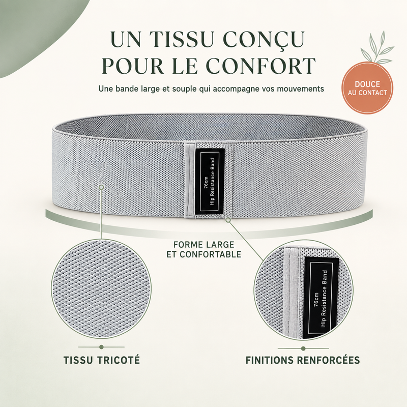 Bande de résistance fitness polyvalente