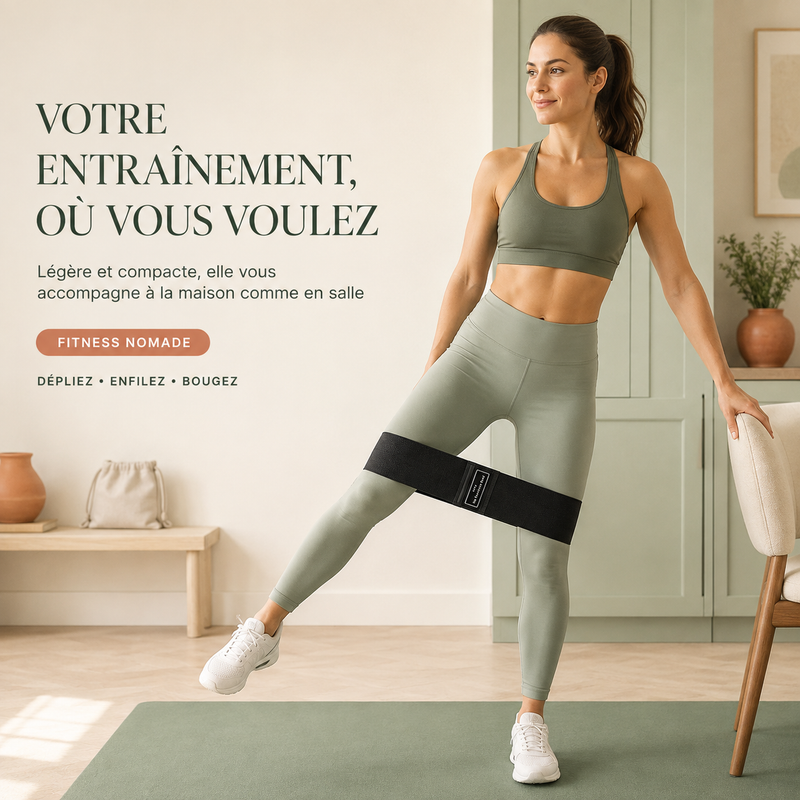 Bande de résistance fitness polyvalente