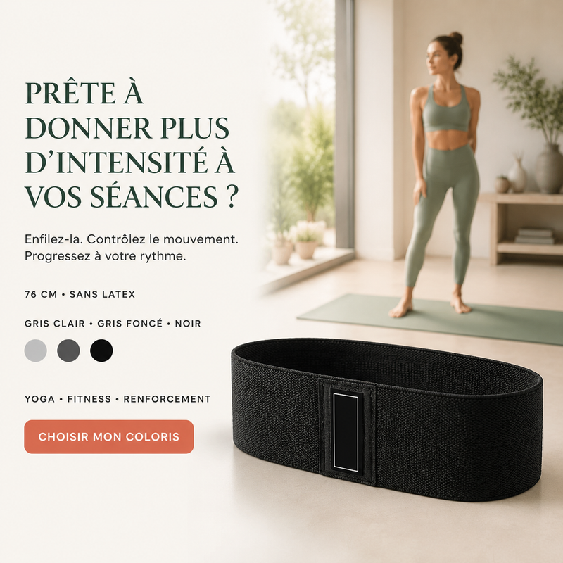 Bande de résistance fitness polyvalente