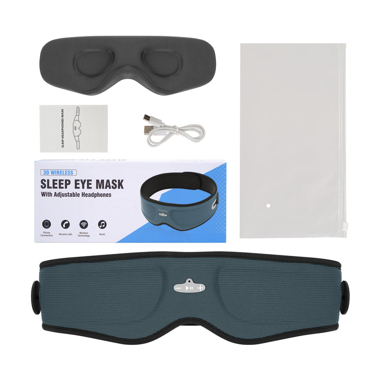 Masque de Nuit Bluetooth à Écouteurs Intégrés