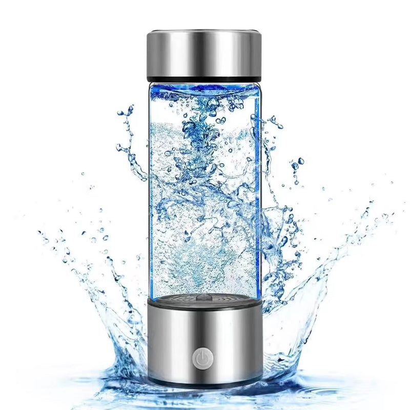 Bouteille ioniseur d'eau portable accessible