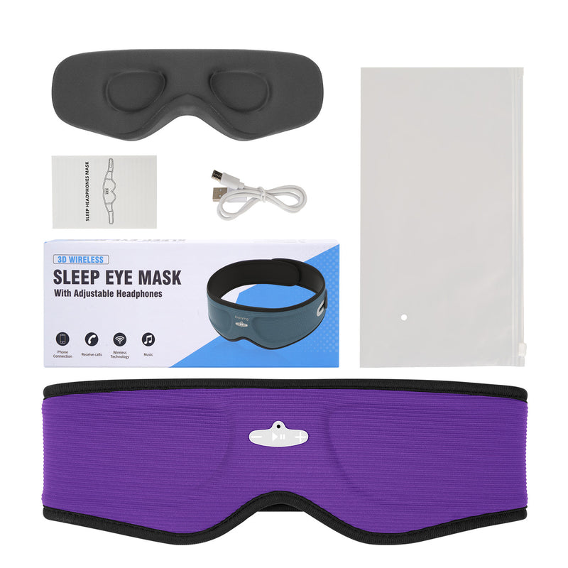Masque de Nuit Bluetooth à Écouteurs Intégrés