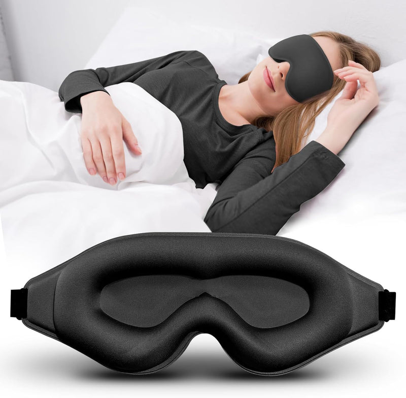 Masque de Nuit 3D sans Pression sur les Yeux