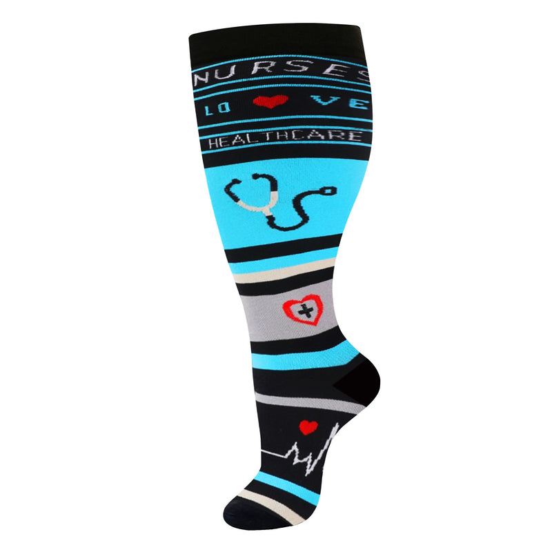 Chaussettes de compression running et fitness